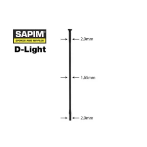 SAPIM D.LIGHT 14G SP BLACK