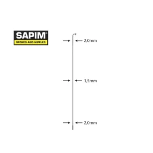 SAPIM LASER 14G JB SILVER